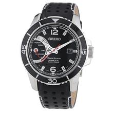 SEIKO SRG019P2 Sportura Men's Kinetic Direct Drive LSB Black