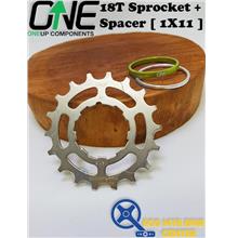 ONEUP COMPONENTS Cassette Cog 18T Sprocket + Spacer [ 1X11 ]