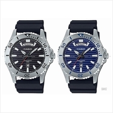 CASIO MTD-1087 STANDARD analog day-date diver look resin strap
