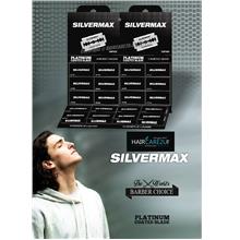 Euromax Silvermax Platinum Coated Double Edge Razor Blades (100pcs)