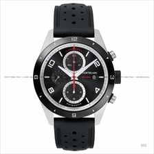 MONTBLANC 116096 Men's TimeWalker Chronograph Automatic Rubber Black
