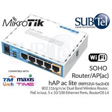 Mikrotik WiFi Router hAP ac lite RB952Ui-5ac2nD AP Malaysia