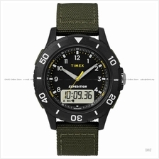 TIMEX TW4B16600 (M) Expedition Katmai Combo Ana-Digi Fabric Green
