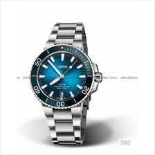 ORIS 0173377324185-Set Men's Aquis Clean Ocean Project Diver Blue LE