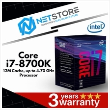 Intel Core i7-8700K Coffee Lake 3.7 GHz (4.7 GHz Turbo) LGA1151