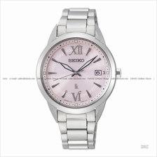 SEIKO SUT389J1 Women's LUKIA Solar Date Sapphire Glass SSB Pink