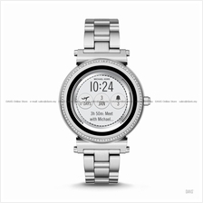 MICHAEL KORS ACCESS MKT5020 Sofie Smartwatch SS Bracelet Silver