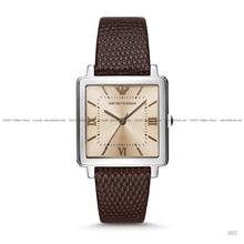 EMPORIO ARMANI AR11099 Women Square 20th Anniversary Leather Brown SE