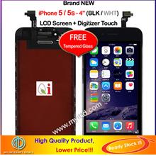 iPhone 5 5s 6 6s 6P 6s PLUS LCD Touch Screen Digitizer FREE Temp Glass