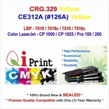 Qi Print CANON CRG 329 LBP7010 7018 YELLOW Toner Compatible * Sealed *