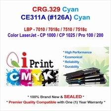 Qi Print CANON CRG 329 LBP7010 7018 CYAN Toner Compatible * Sealed *