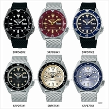 SEIKO 5 Sports Suits SRPD65K2 SRPD69K1 SRPD71K2 SRPD73K1 SRPE75K1 77K1