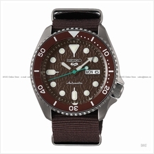 SEIKO SRPD85K1 Men's SEIKO 5 Sports Sense Automatic Nylon Brown
