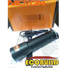 NICRON Portable/Long Beam Flash Light N61/N63