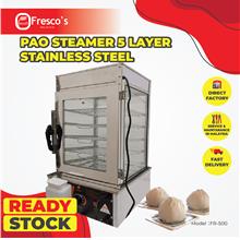 Pao Steamer 5 Layer Stainless Steel Fresco Dim Sum Steamer 1200w