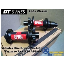 DT SWISS Hubs 240s Classic 32H Disc Brake IS 6-bolt