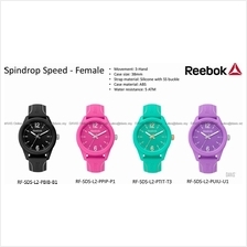 Reebok Watch RF-SDS-L2 Women's Spindrop Speed Analog 3-hand Silicone