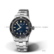 ORIS 0173377474055-0781718 Men's Divers Sixty-Five Auto Bracelet Blue