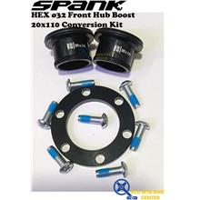 SPANK Hex ø32 Front Hub Boost 20x110 Conversion Kit