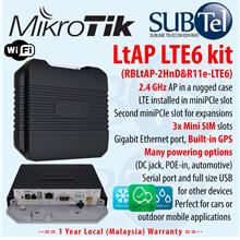 MikroTik LtAP LTE6 RBLtAP-2HnD&amp;R11e-LTE6 4G LTE router CAT6 WiFi GPS