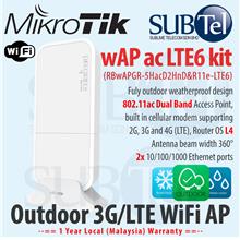 MikroTik wAP ac LTE6 kit Outdoor Router Modem WiFi AP LTE Cat6