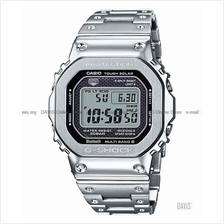CASIO GMW-B5000D-1 G-SHOCK Bluetooth Solar Multiband Bracelet Silver