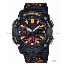 CASIO GA-2000BT-1A G-SHOCK Ana-Digi Bhutan Lungta Textile Strap LE