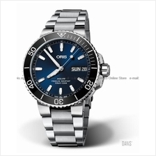 ORIS 0175277334135-0782405PEB Oris Aquis Big Day Date SS Bracelet Blue