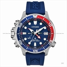 CITIZEN BN2038-01L Promaster Aqualand Diver Eco-Drive Rubber Blue