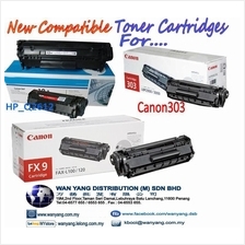 HP2612A/ Canon 303/ FX9 Compatible MONO Toner cartridges