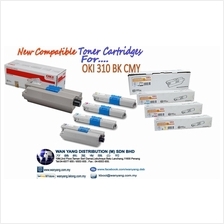 OKI 310 BK  CMY Compatible Toner cartridges