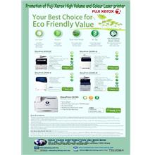 Promotion of Fuji Xerox high volume  colour laser printer