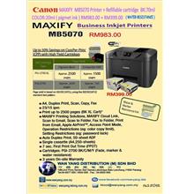 CANON MAXIFY  MB5070+ Canon Refillable cartridge PGI 2700XL