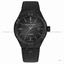 MAURICE LACROIX AI6008-PVB01-330-1 Aikon Automatic Leather All Black