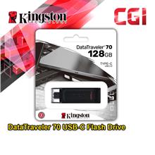 Kingston Data Traveler 70 Portable USB-C Flash Drive - 128GB