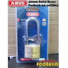 ABUS 40mm Solid Brass Padlock 65/40HB63