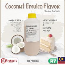 Emulco Thicker Texture (HALAL) Coconut Flavour 1KG 1000ml for Dessert
