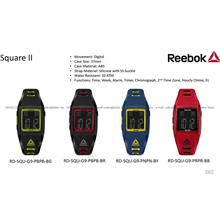Reebok Watch RD-SQU-G9 Men's Square II Digital Chronograph Alarm Chime