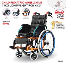 【READY STOCK】Pediatric Children Wheelchair Folding  Lightweight 13kg