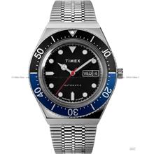 TIMEX TW2U29500 (M) M79 Day-Date Automatic SS Bracelet Black Batman