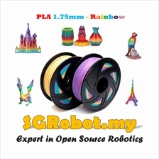 3D Printer High Quality Rainbow 1.75mm 1KG/1000g PLA Filament