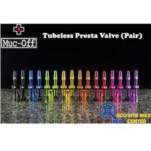 MUC-OFF Tubeless Presta Valve V1 (Pair) 44mm / 60mm