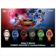 SEIKO 5 Sports STREET FIGHTER V Limited Edition Automatic Watch
