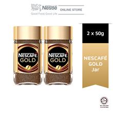 NESCAFÃ‰ Signature GOLD Coffee Jar 50g, x2 jars)