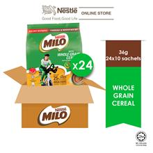 NESTLÃ‰ MILO ACTIV-GO Whole Grain Cereal 10x36g x24 packs (Carton)