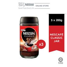 NESCAFÃ‰ CLASSIC Coffee Jar 200g x3 jars