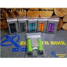 FIFTY-FIFTY Mountain Bike Grips Dual Lock-On 30mm Diameter