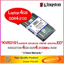 KINGSTON 4G 8G DDR4-2133 DDR4-2400 LAPTOP/NOTEBOOK RAM Memory (KVR21S)