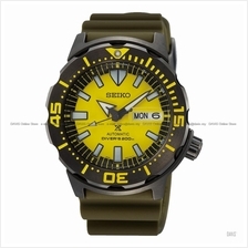 SEIKO SRPF35K1 Prospex Monster Diver Automatic Yellow Green Asia SE