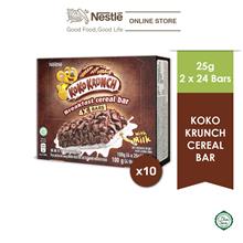 NESTL?KOKO KRUNCH Chocolate Cereal Bar Multipack 4x25g, Bundle of 10